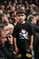 مراسم عزاداری شب تاسوعای حسینی در حسینیه امام خمینی