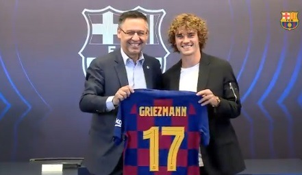 شماره پیراهن گریژمان در بارسلونا مشخص شد