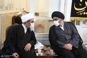 مراسم شهادت امام حسن مجتبی(ع) در بیت آیت الله العظمی فاضل لنکرانی(ره)