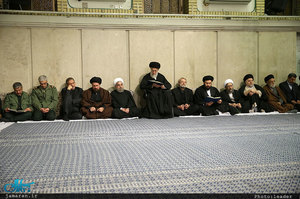 مراسم ترحیم آیت الله هاشمی رفسنجانی در حسینیه امام خمینی(ره)