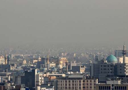 هوای پنج منطقه مشهد در وضعیت هشدار