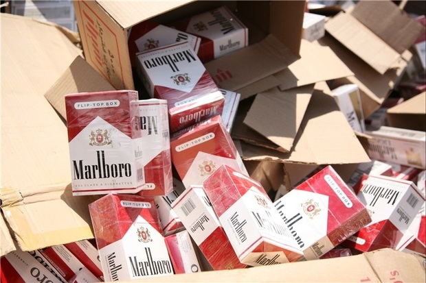 محموله 237 هزار نخی سیگار قاچاق در مهاباد به مقصد نرسید