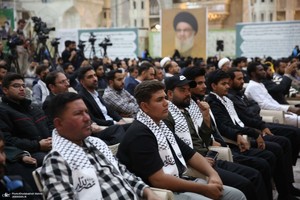 مراسم چهلم شهید سیدحسن نصرالله و سرلشکر نیلفروشان در حرم امام خمینی (س)