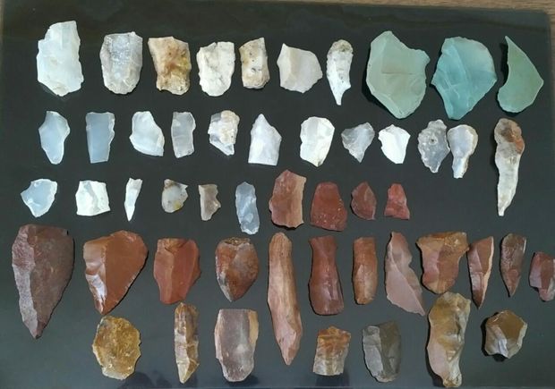 ابزارهای سنگی هزاران ساله در داورزن کشف شد