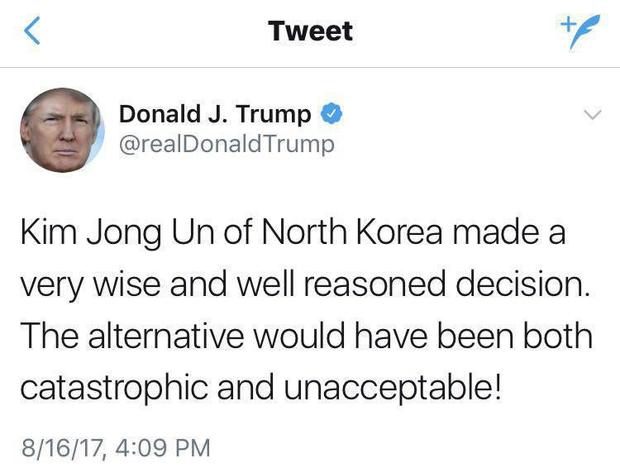 تصمیم عاقلانه رهبر کره‌شمالی از نظر ترامپ!