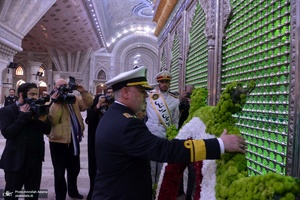 تجدید میثاق فرمانده و کارکنان نیروی دریایی ارتش جمهوری اسلامی ایران با آرمان‌های امام خمینی(س)