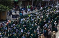 تظاهرات ضد صهیونیستی در کارگیل، هند (4)