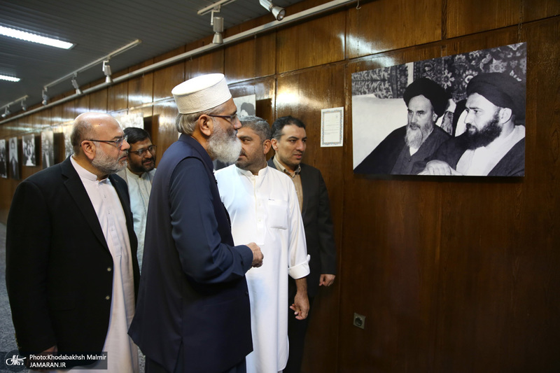 بازدید سراج الحق رهبر حزب جماعت اسلامی پاکستان از جماران