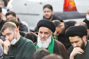 مراسم عزاداری شهادت حضرت علی(ع) با حضور آیت الله العظمی وحید خراسانی