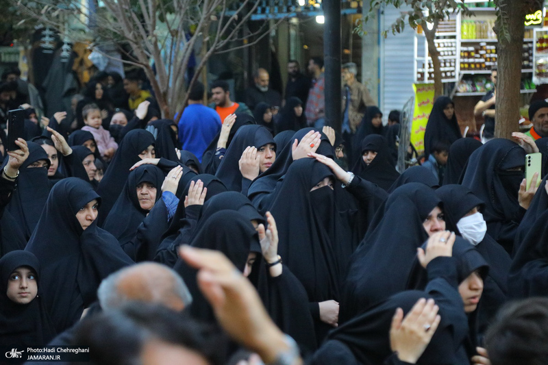 عزاداری روز شهادت حضرت زهرا (س) در قم