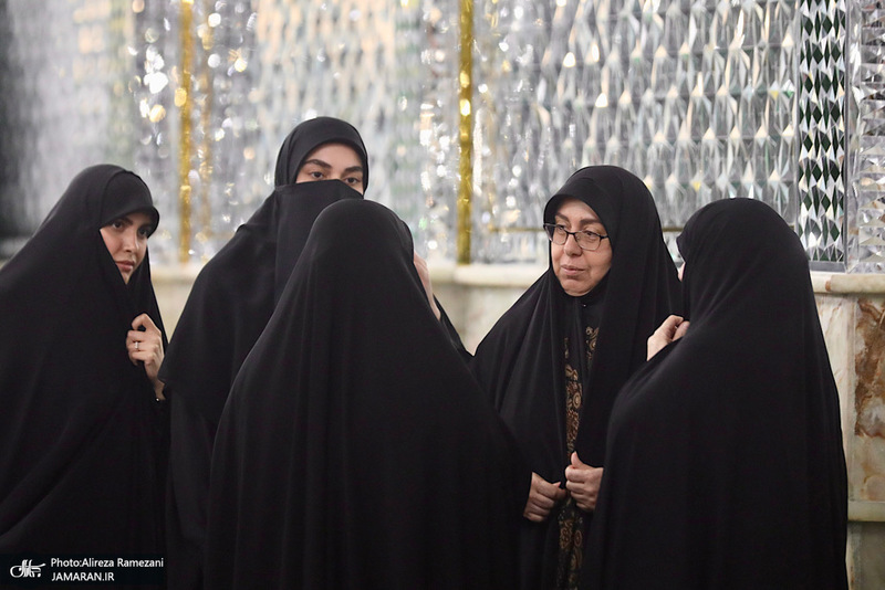 مراسم یادبود مادر همسر سپهبد شهید حسین سلامی