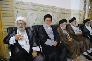 مراسم اربعین شهدای خدمت در حرم حضرت معصومه (س)