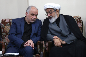 حاشیه مراسم تجدید میثاق مسئولان عالی قضایی با آرمان های حضرت امام خمینی (س)