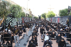 مراسم عزاداری شهادت حضرت امام علی(ع) با حضور آیت الله العظمی وحید خراسانی