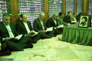 تجدید میثاق رئیس‌جمهور و اعضای دولت با آرمان‌های حضرت امام خمینی (س) - 2