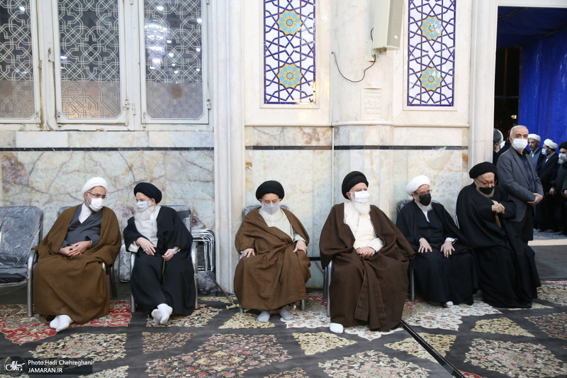 مراسم بزرگداشت آیت الله العظمی صافی گلپایگانی (ره) توسط بیت آیت الله العظمی بروجردی (ره)‎‎