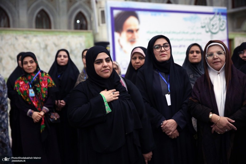 تجدید میثاق مهمانان سی و نهمین اجلاس وحدت اسلامی با آرمان‌های امام خمینی(س) -2