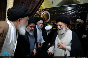 مراسم سومین شب درگذشت ایت الله حاج نصرالله شاه آبادی در قم