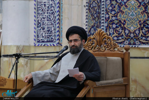 مراسم بزرگداشت آیت الله نصرالله شاه آبادی(ره) در مسجد اعظم قم