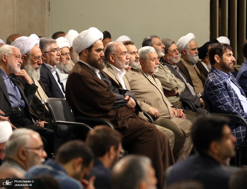 دیدار مسئولان نظام و سفرای کشورهای اسلامی با رهبر معظم انقلاب