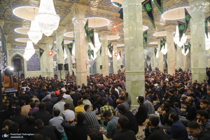 مراسم عزاداری سالروز شهادت امام جعفر صادق (ع) در مسجد اعظم قم