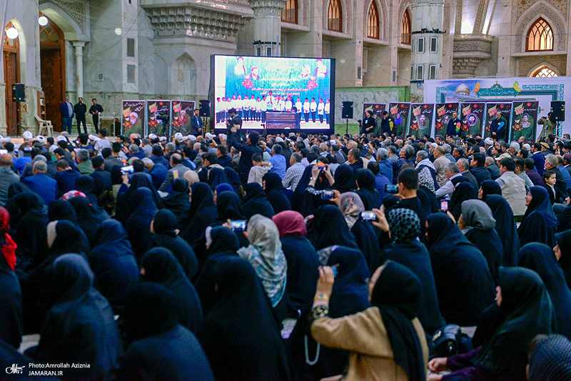 مراسم سالگرد شهادت حجت الاسلام محمد حسین صادقی نیلی در حرم مطهر امام خمینی (س)