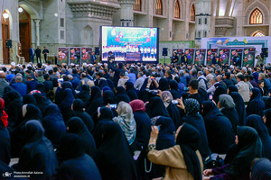 مراسم سالگرد شهادت حجت الاسلام محمد حسین صادقی نیلی در حرم مطهر امام خمینی (س)