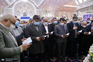 تجدید میثاق وزیر تعاون، کار و رفاه اجتماعی با آرمان های امام خمینی(س)