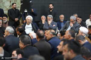 مراسم تشییع نوه حجت الاسلام والمسلمین علیخانی در حرم مطهر امام خمینی (س)