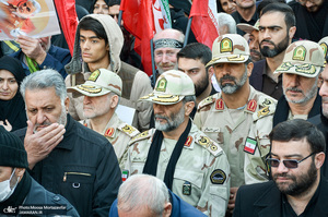  حضور میلیون ها تهرانی در تشییع پیکر مطهر سردار قاسم سلیمانی - 9 