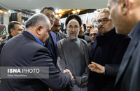 مراسم یادبود  فیض اردکانی با حضور خاتمی (6)