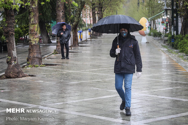 پیش‌بینی بارش باران در کرمانشاه  هشدار آبگرفتگی معابر