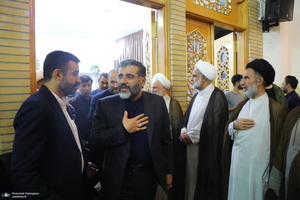 مراسم اربعین شهدای خدمت در حرم حضرت معصومه (س)