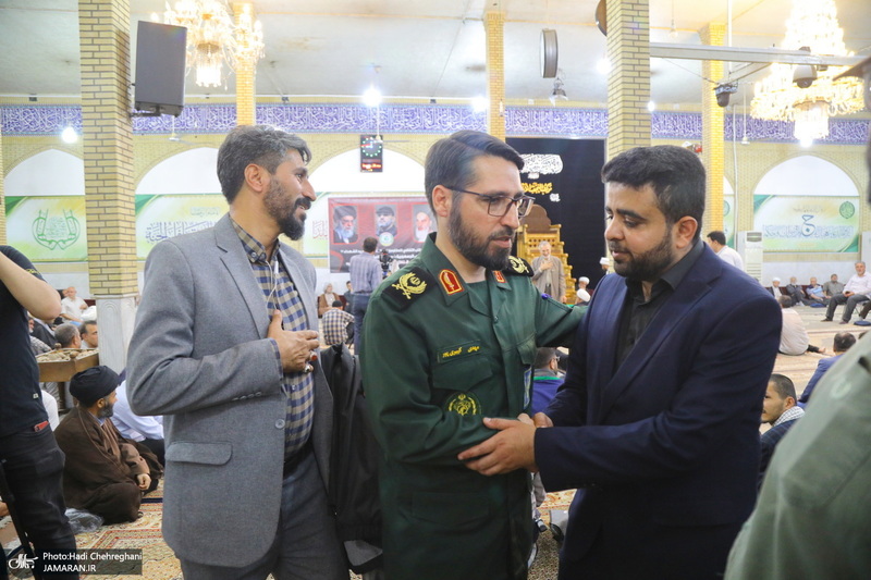 مراسم گرامیداشت یاد و خاطره امام خمینی (س) در مسجد امام رضا (ع) قم