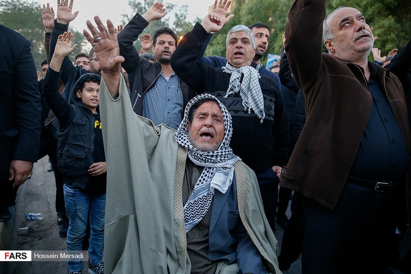 تشییع باشکوه پیکر مطهر شهید حاج قاسم سلیمانی در اهواز