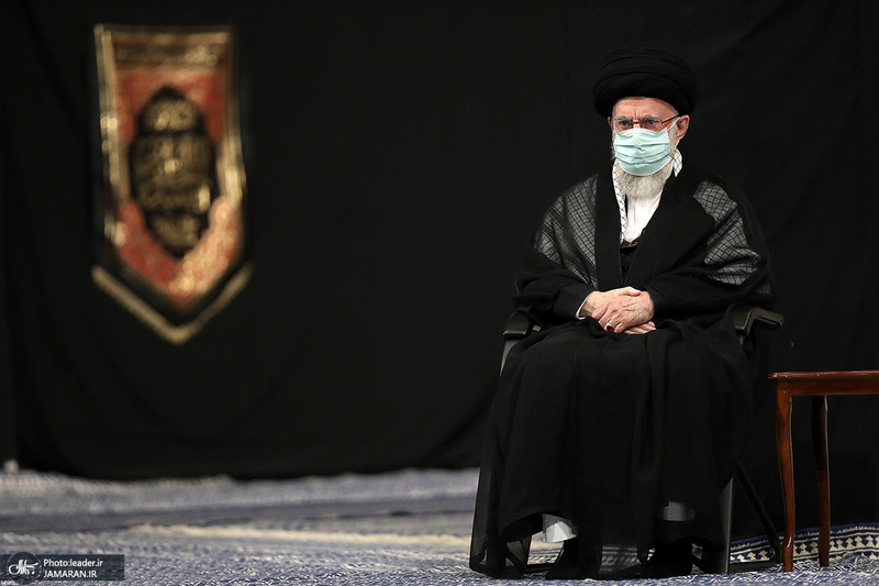 مراسم عزاداری شب عاشورای حسینی (ع) در حسینیه امام خمینی