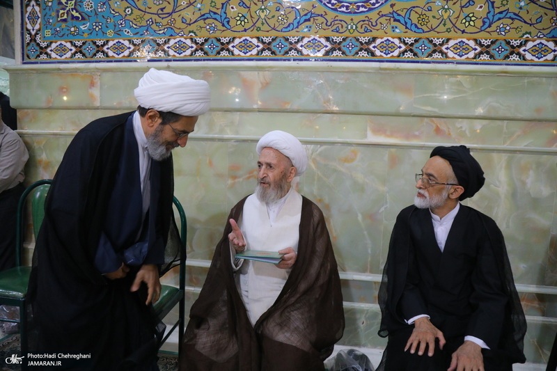 مراسم تشییع مرحومه فخری فلسفی تنکابنی مادر  احمد مسجدجامعی