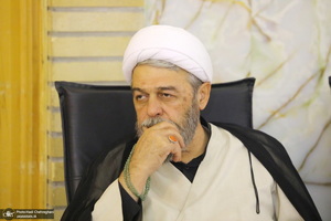 مراسم اولین سالگرد علامه حسن زاده آملی (ره) در حرم حضرت معصومه (س)‎‎