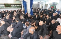 مراسم عزاداری عاشورای حسینی سال ۱۴۰۵ در دفتر آیت الله العظمی صانعی (ره) در قم (2)