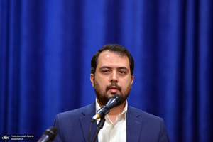 مراسم تودیع و معارفه رئیس حوزه قضایی بخش آفتاب در حرم امام خمینی