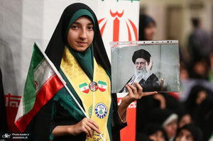 دیدار دانش‌آموزان و دانشجویان با رهبر معظم انقلاب