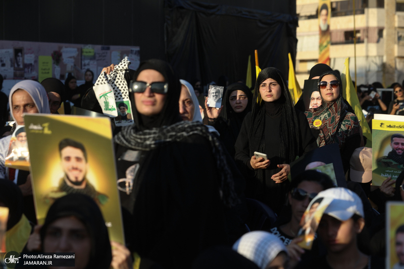 مراسم اولین سالگرد شهادت سید حسن نصرالله-2