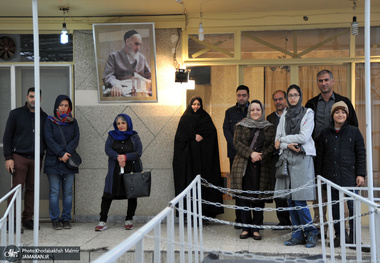  بازدید گردشگران نوروزی از بیت امام خمینی(س) در جماران -2