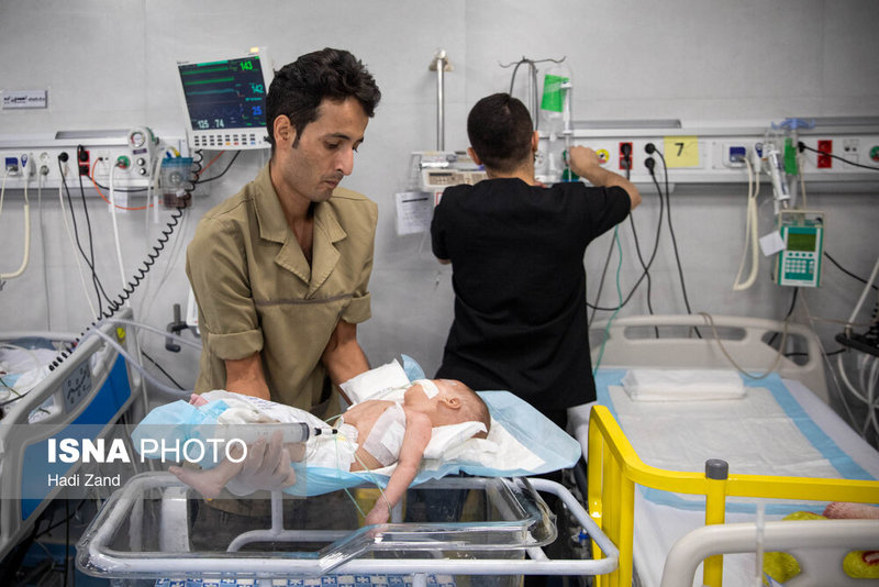 یک روز در بیمارستان کودکان مفید 