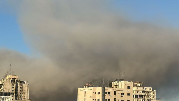 اسرائیل امروز صبح هم غزه را بمباران کرد + عکس ها