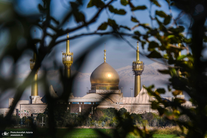 تصاویری از حرم امام خمینی در روز هوای پاک تهران