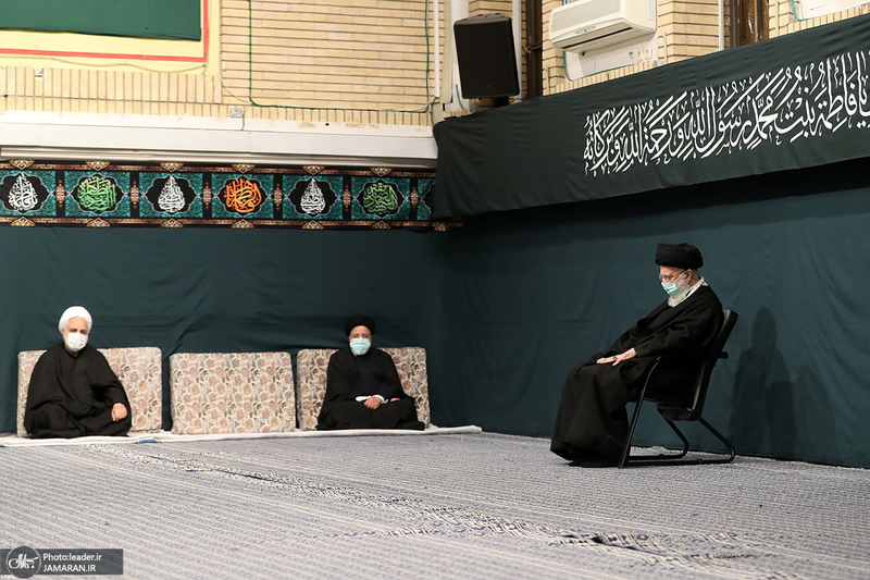 دومین شب مراسم عزاداری حضرت فاطمه‌زهرا (س) در حسینیه امام خمینی