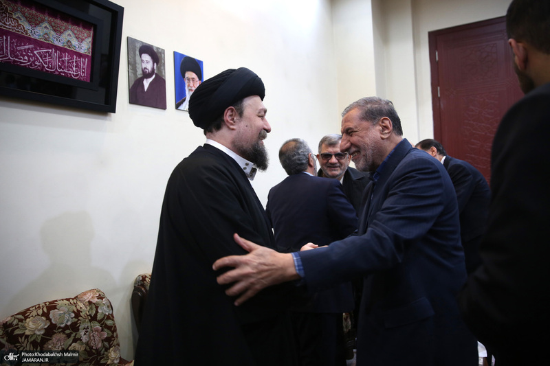 حاشیه دیدار نمایندگان مجلس با سید حسن خمینی