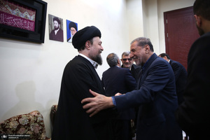 حاشیه دیدار نمایندگان مجلس با سید حسن خمینی