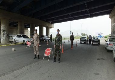 تشدید کنترل مبادی ورودی گچساران برای پیشگیری از کرونا